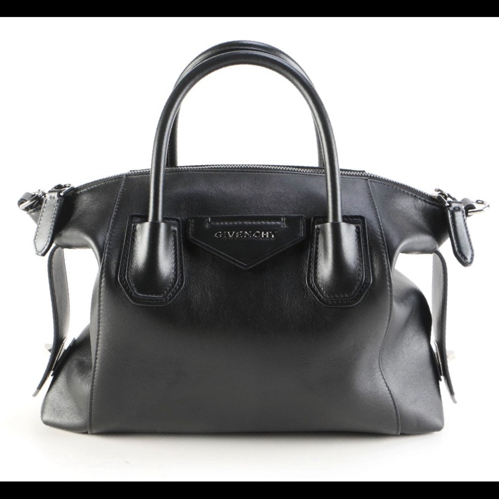 Givenchy Antigona Black Leather two way handle